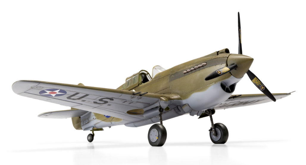 Curtiss P-40B Warhawk Model Kit