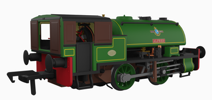 Port of Par Bagnalls Twin Pack - Lined Light Green (As Preserved) Steam Locomotive - DCC Sound