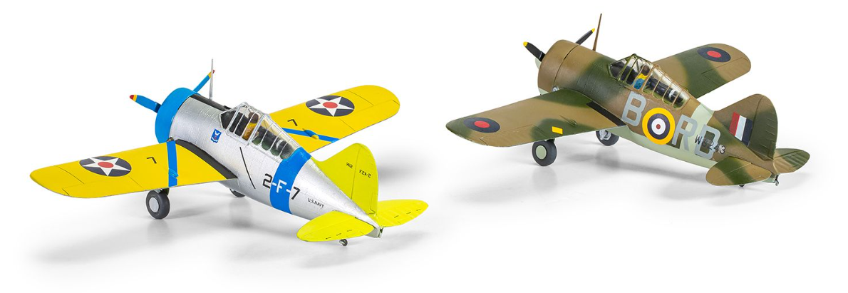 Brewster Buffalo Model Kit