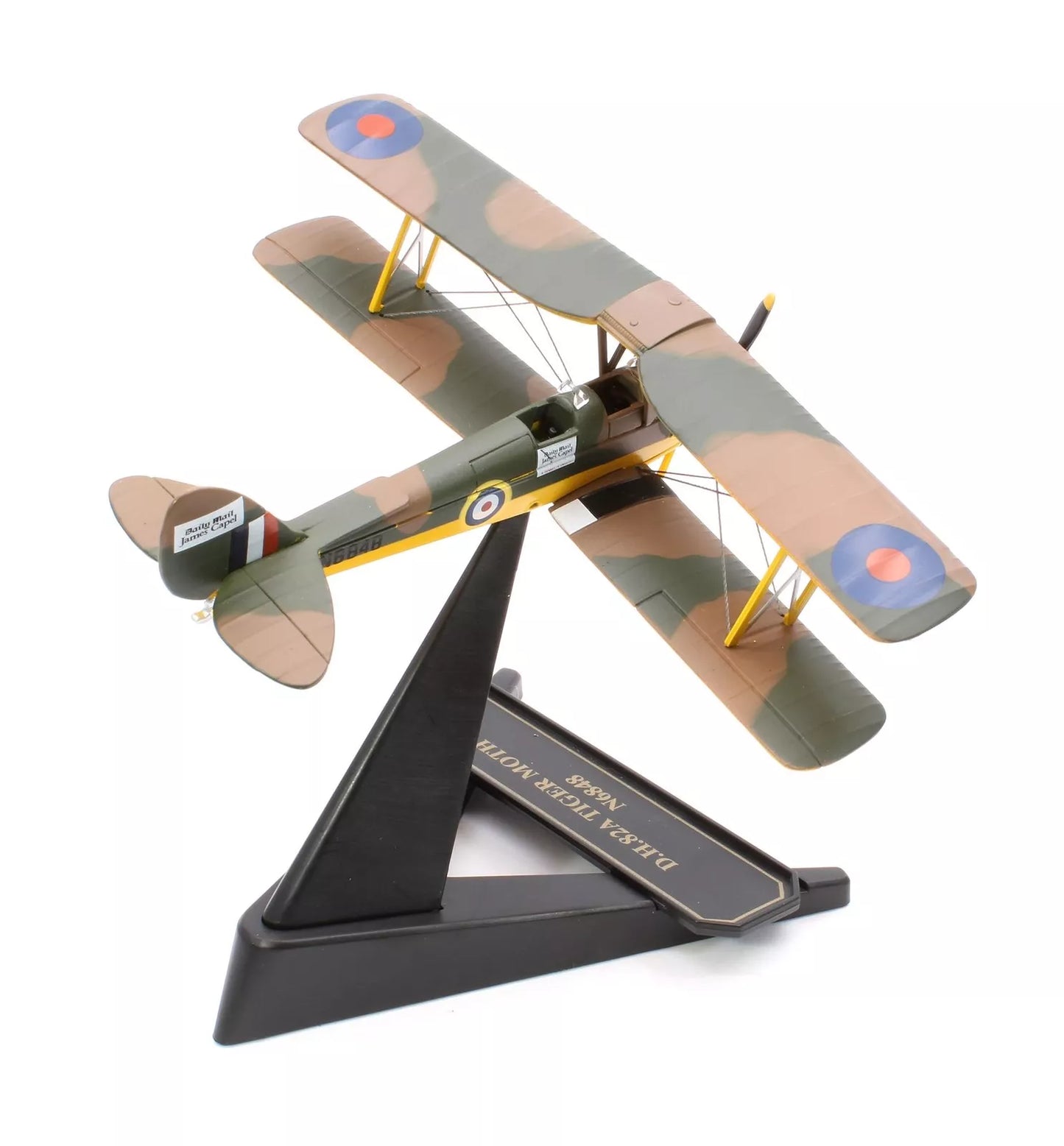 Pre-Owned Glasmoth Tiger Moth Set of 3 1:72 Model Aircraft