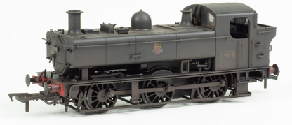 Rapido Class 16XX BR Black Early Emblem No.1604 Steam Locomotive - Weathered