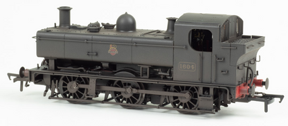 Rapido Class 16XX BR Black Early Emblem No.1604 Steam Locomotive - Weathered