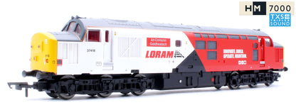 RailRoad Class 37 Loram 'An Comunn Gaidhealach' 37418 Diesel Locomotive - DCC Sound