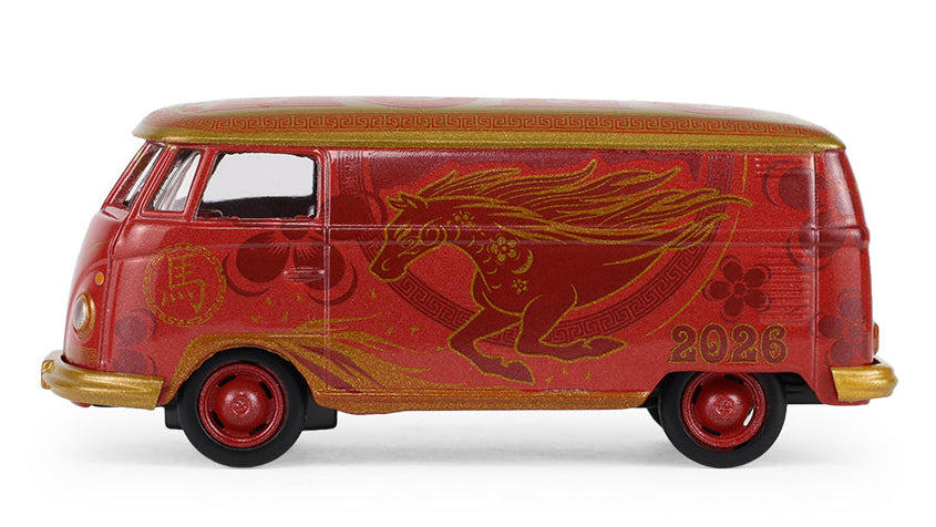 GL30604 Volkswagen Type 2 Panel Van - Chinese Zodiac 2026 Year Of The Horse