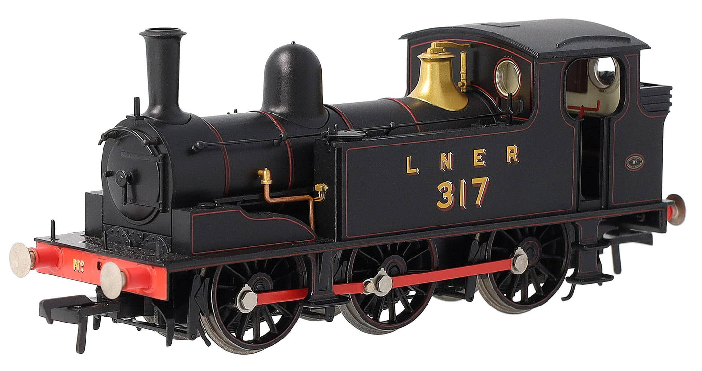 31-066 NER E (J71) 317 LNER Lined Black Steam Tank Locomotive