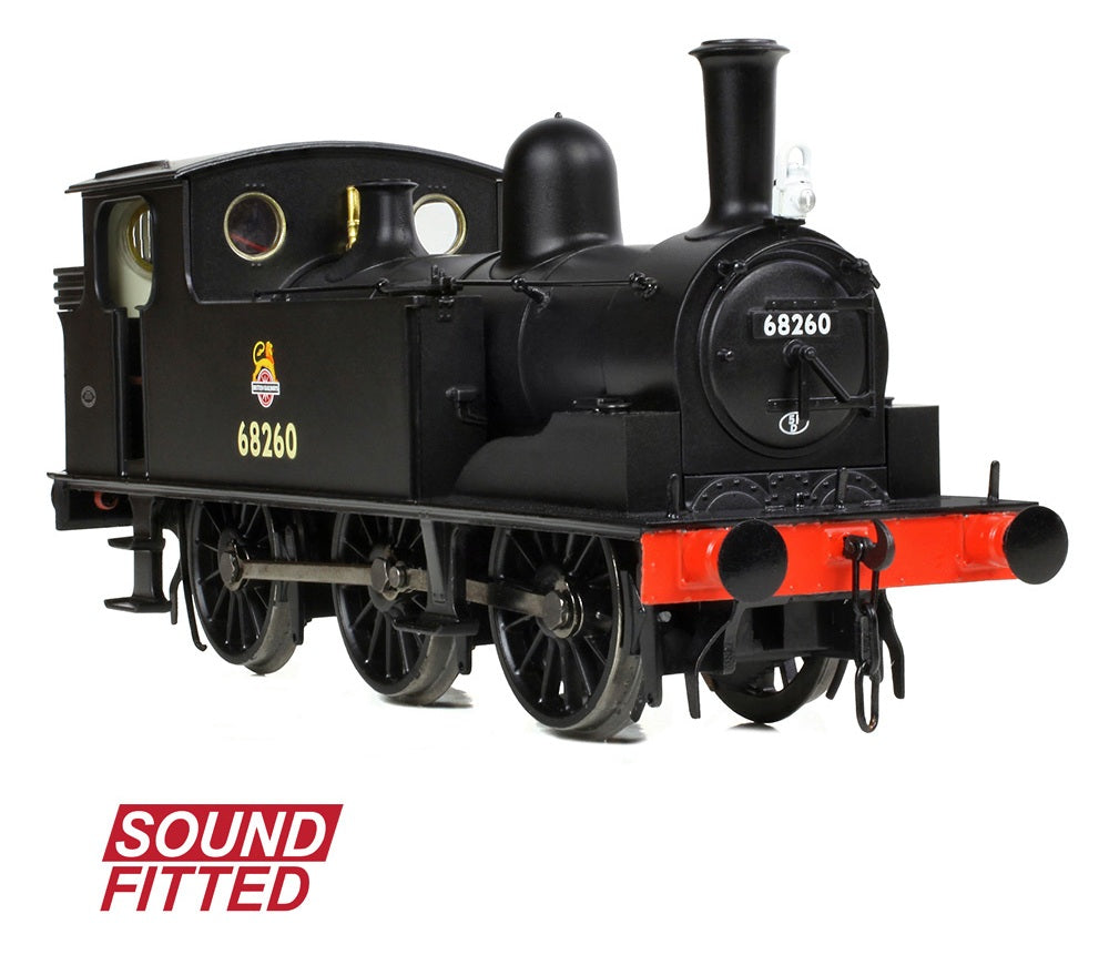 NER E (J71) 68260 BR Black (Early Emblem) Steam Tank Locomotive - DCC Sound