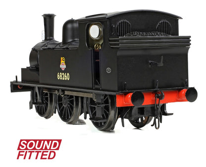 NER E (J71) 68260 BR Black (Early Emblem) Steam Tank Locomotive - DCC Sound