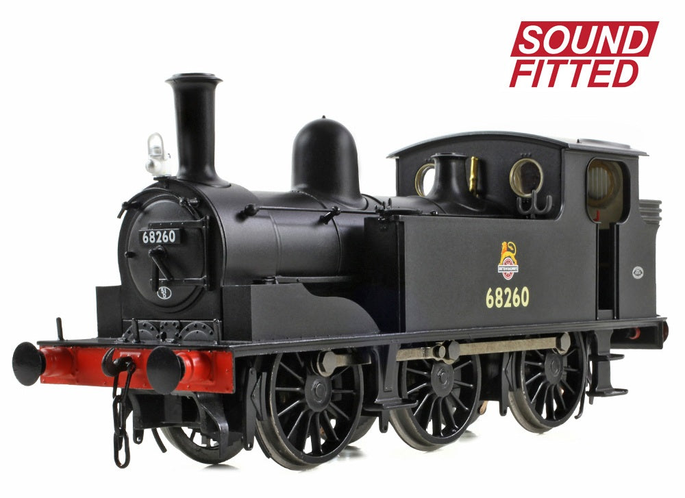 NER E (J71) 68260 BR Black (Early Emblem) Steam Tank Locomotive - DCC Sound