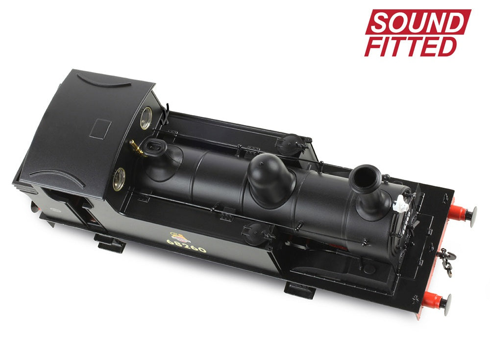 NER E (J71) 68260 BR Black (Early Emblem) Steam Tank Locomotive - DCC Sound