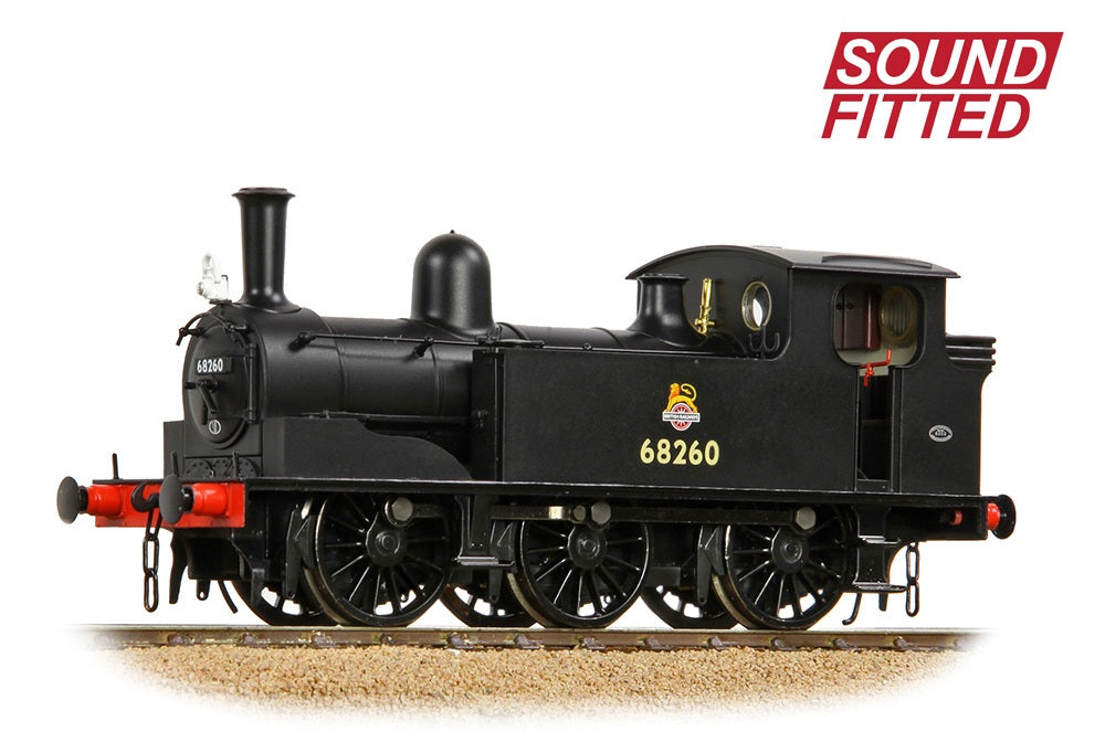 NER E (J71) 68260 BR Black (Early Emblem) Steam Tank Locomotive - DCC Sound