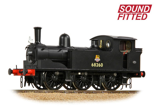 NER E (J71) 68260 BR Black (Early Emblem) Steam Tank Locomotive - DCC Sound
