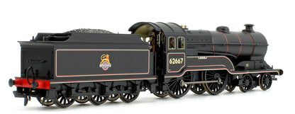 Pre-Owned GCR Class 11F (D11/1) 'Somme' BR Lined Black Early Emblem 4-4-0 Steam Locomotive No.62667 - DCC Sound