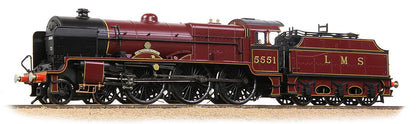 31-215 LMS 5XP 'Patriot' 5551 'The Unknown Warrior' LMS Lined Crimson Steam Locomotive
