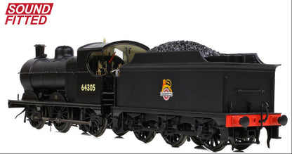 GCR 9J (J11) 64305 BR Black (Early Emblem) Steam Locomotive - DCC Sound