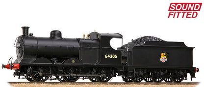 GCR 9J (J11) 64305 BR Black (Early Emblem) Steam Locomotive - DCC Sound