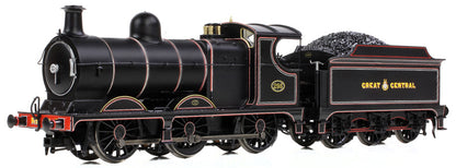 31-322 GCR 9J 295 GCR Lined Black Steam Locomotive