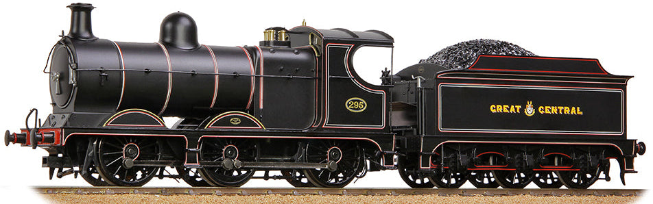 31-322 GCR 9J 295 GCR Lined Black Steam Locomotive
