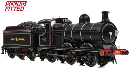 GCR 9J 295 GCR Lined Black Steam Locomotive - DCC Sound