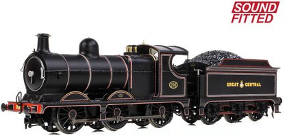 GCR 9J 295 GCR Lined Black Steam Locomotive - DCC Sound