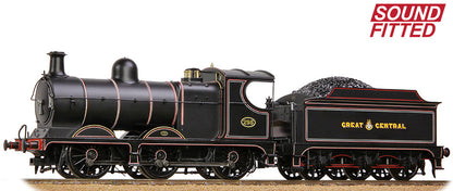 GCR 9J 295 GCR Lined Black Steam Locomotive - DCC Sound