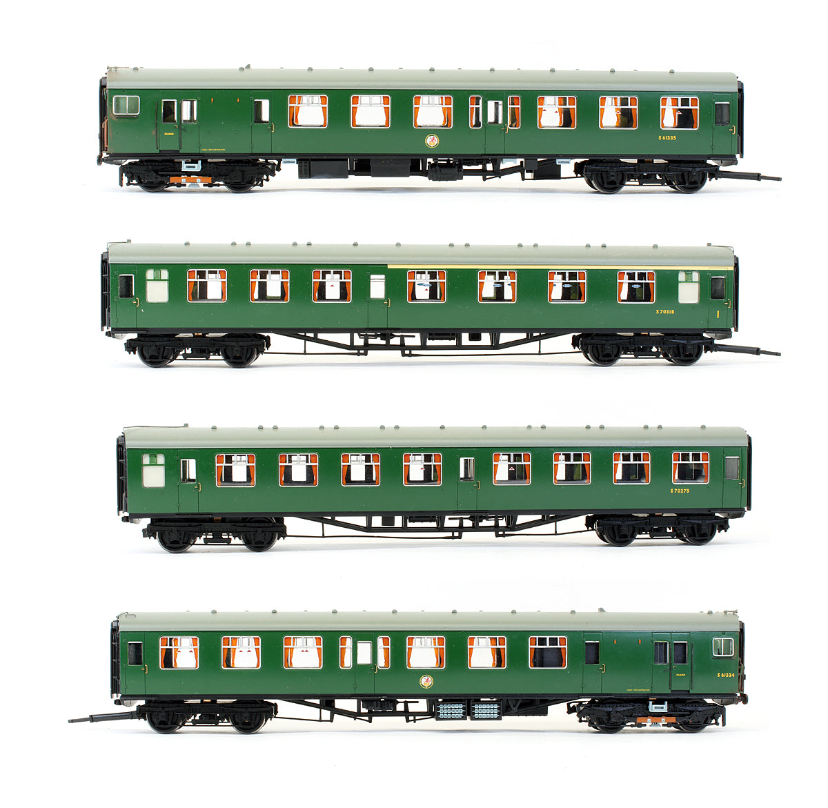 Pre-Owned 4CEP EMU 7126 Late SR Multiple Unit Green - Weathered