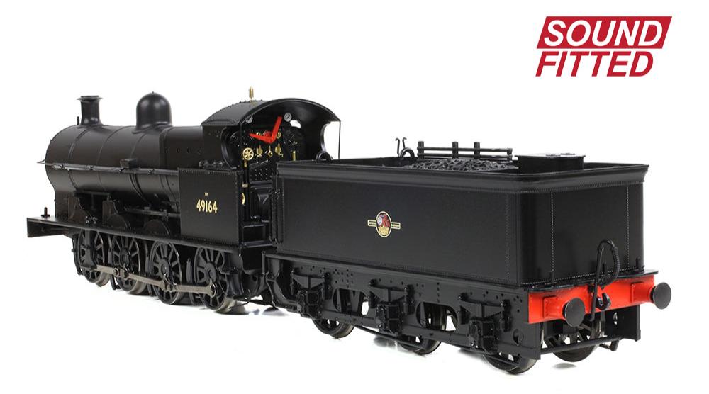 LNWR G2A 49164 BR Black (Late Crest) Steam Locomotive - DCC Sound