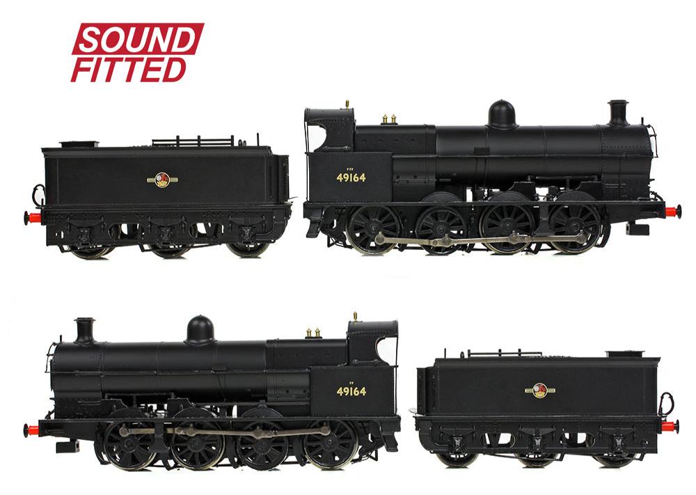 LNWR G2A 49164 BR Black (Late Crest) Steam Locomotive - DCC Sound