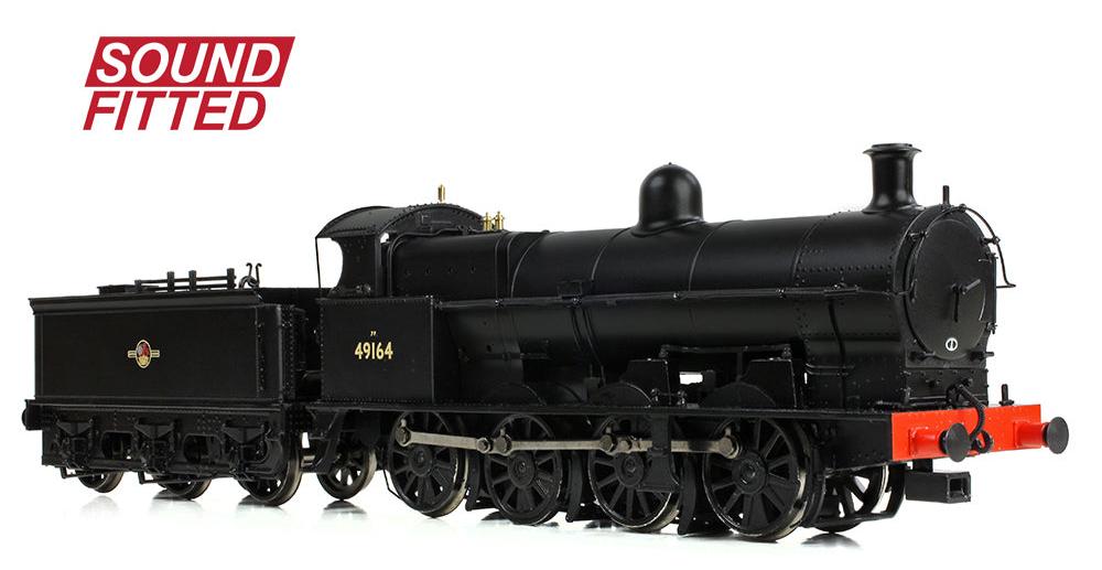 LNWR G2A 49164 BR Black (Late Crest) Steam Locomotive - DCC Sound