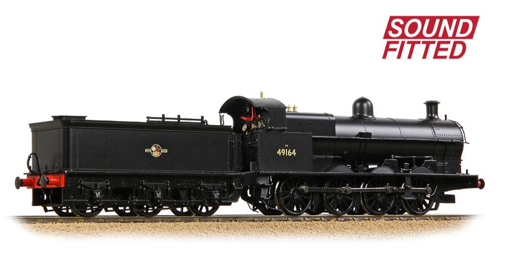 LNWR G2A 49164 BR Black (Late Crest) Steam Locomotive - DCC Sound