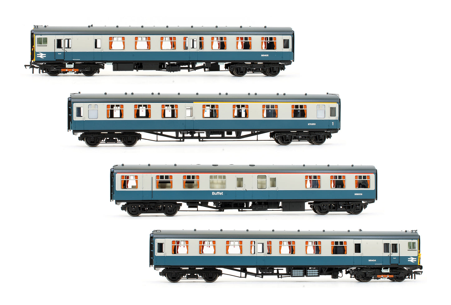 Pre-Owned 31-491 Class 410 (4-BEP) 4 Car EMU 7010 BR Blue & Grey - DCC Sound