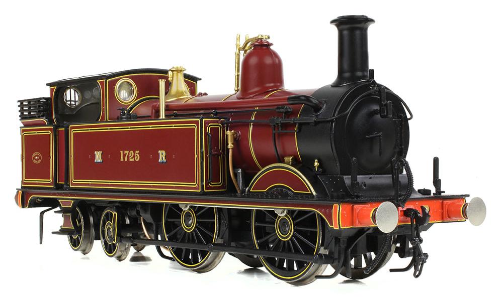 MR 1532 Tank 1725 Midland Railway Crimson Lake Steam Locomotive