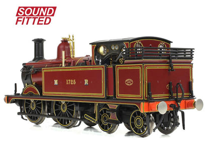 MR 1532 Tank 1725 Midland Railway Crimson Lake Steam Locomotive - DCC Sound