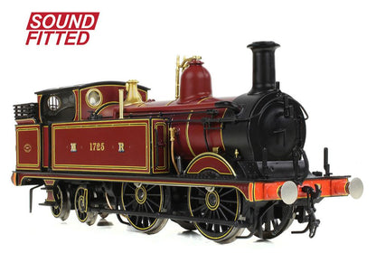 MR 1532 Tank 1725 Midland Railway Crimson Lake Steam Locomotive - DCC Sound