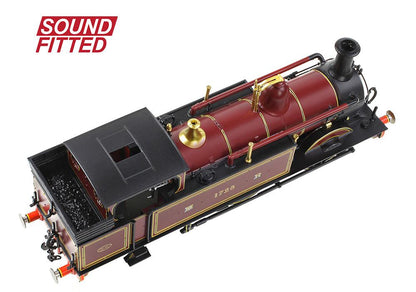 MR 1532 Tank 1725 Midland Railway Crimson Lake Steam Locomotive - DCC Sound