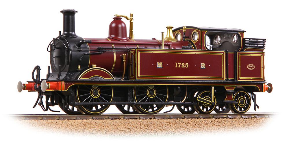 MR 1532 Tank 1725 Midland Railway Crimson Lake Steam Locomotive