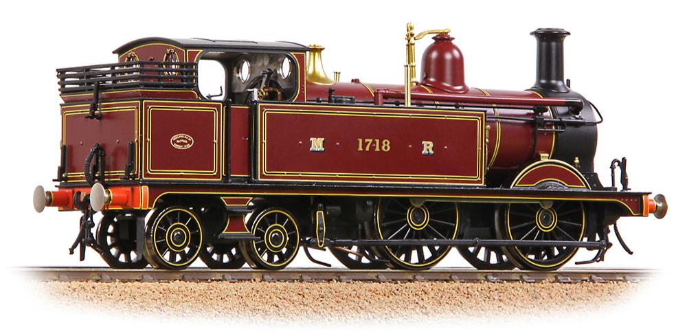 MR 1532 Tank 1718 Midland Railway Crimson Lake Steam Locomotive