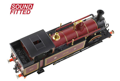 MR 1532 Tank 1718 Midland Railway Crimson Lake Steam Locomotive - DCC Sound