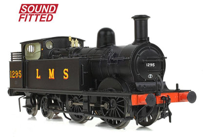 MR 1532 (1P) Tank 1295 LMS Black Steam Locomotive - DCC Sound