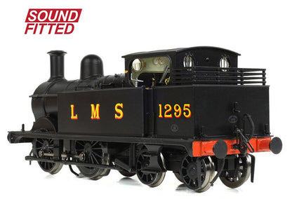 MR 1532 (1P) Tank 1295 LMS Black Steam Locomotive - DCC Sound