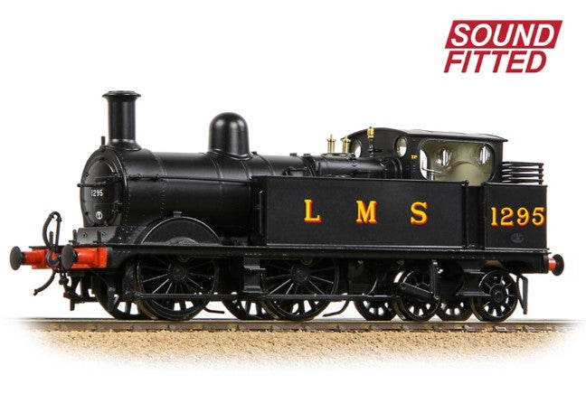 MR 1532 (1P) Tank 1295 LMS Black Steam Locomotive - DCC Sound