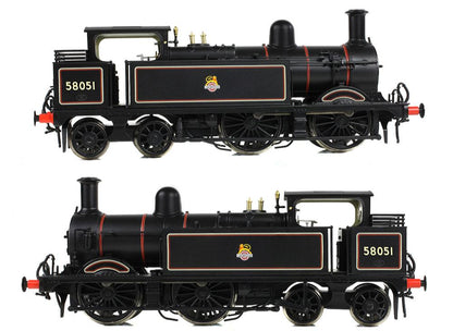 MR 1532 (1P) Tank 58051 BR Lined Black (Early Emblem) Steam Locomotive