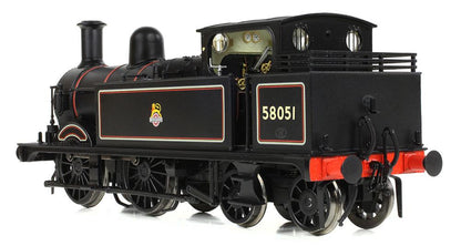 MR 1532 (1P) Tank 58051 BR Lined Black (Early Emblem) Steam Locomotive