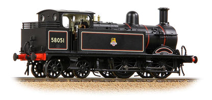 MR 1532 (1P) Tank 58051 BR Lined Black (Early Emblem) Steam Locomotive