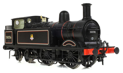 MR 1532 (1P) Tank 58056 BR Lined Black (Early Emblem) Steam Locomotive