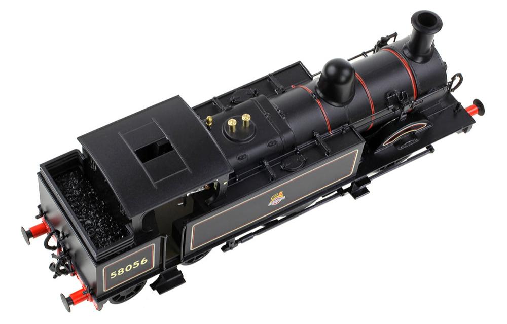 MR 1532 (1P) Tank 58056 BR Lined Black (Early Emblem) Steam Locomotive