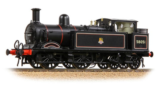 MR 1532 (1P) Tank 58051 BR Lined Black (Early Emblem) Steam Locomotive