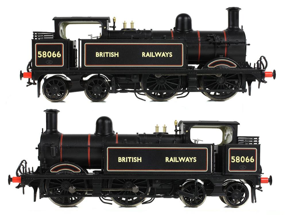 MR 1532 (1P) Tank 58066 BR Lined Black (British Railways) Steam Locomotive