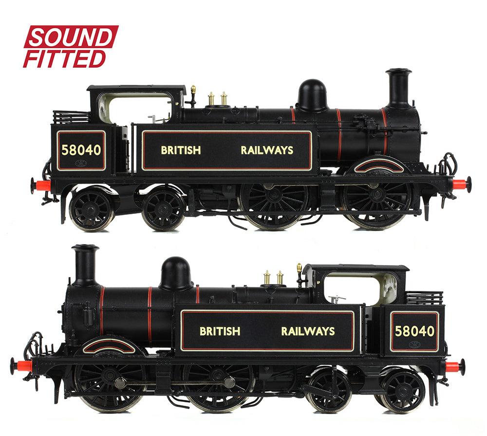 MR 1532 (1P) Tank 58040 BR Lined Black (British Railways) Steam Locomotive - DCC Sound