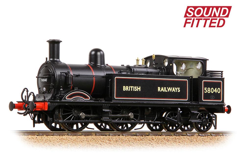 MR 1532 (1P) Tank 58040 BR Lined Black (British Railways) Steam Locomotive - DCC Sound