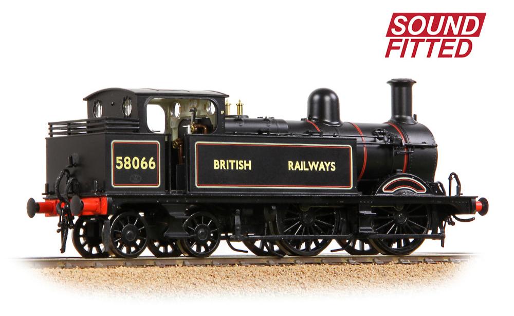 MR 1532 (1P) Tank 58066 BR Lined Black (British Railways) Steam Locomotive - DCC Sound